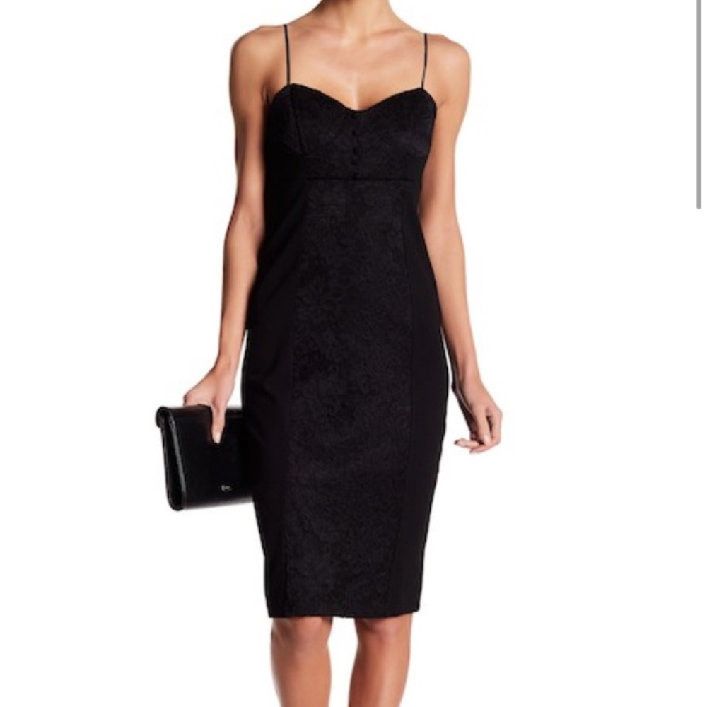 Socialite | Lace Detail Corset Dress